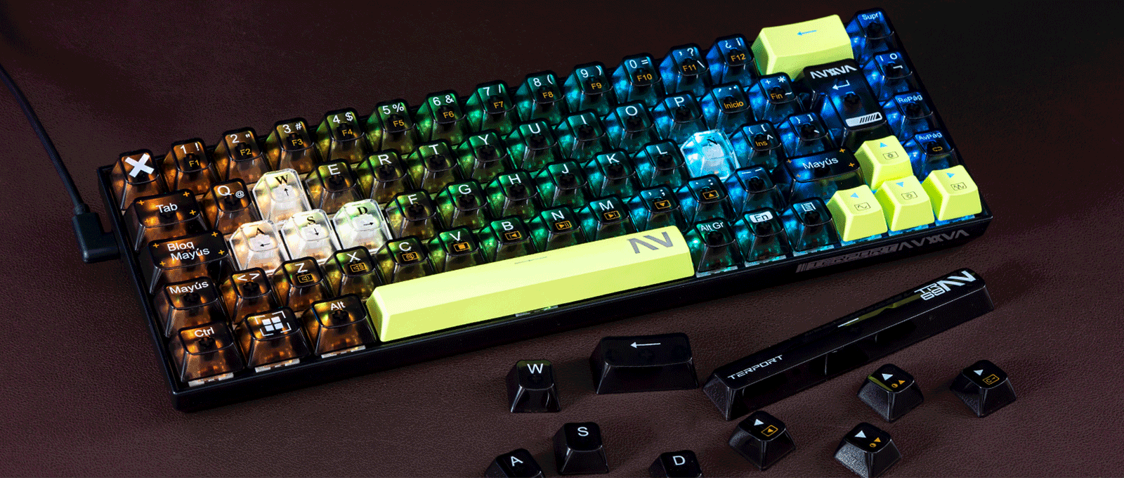 Mini Teclado Español Latino