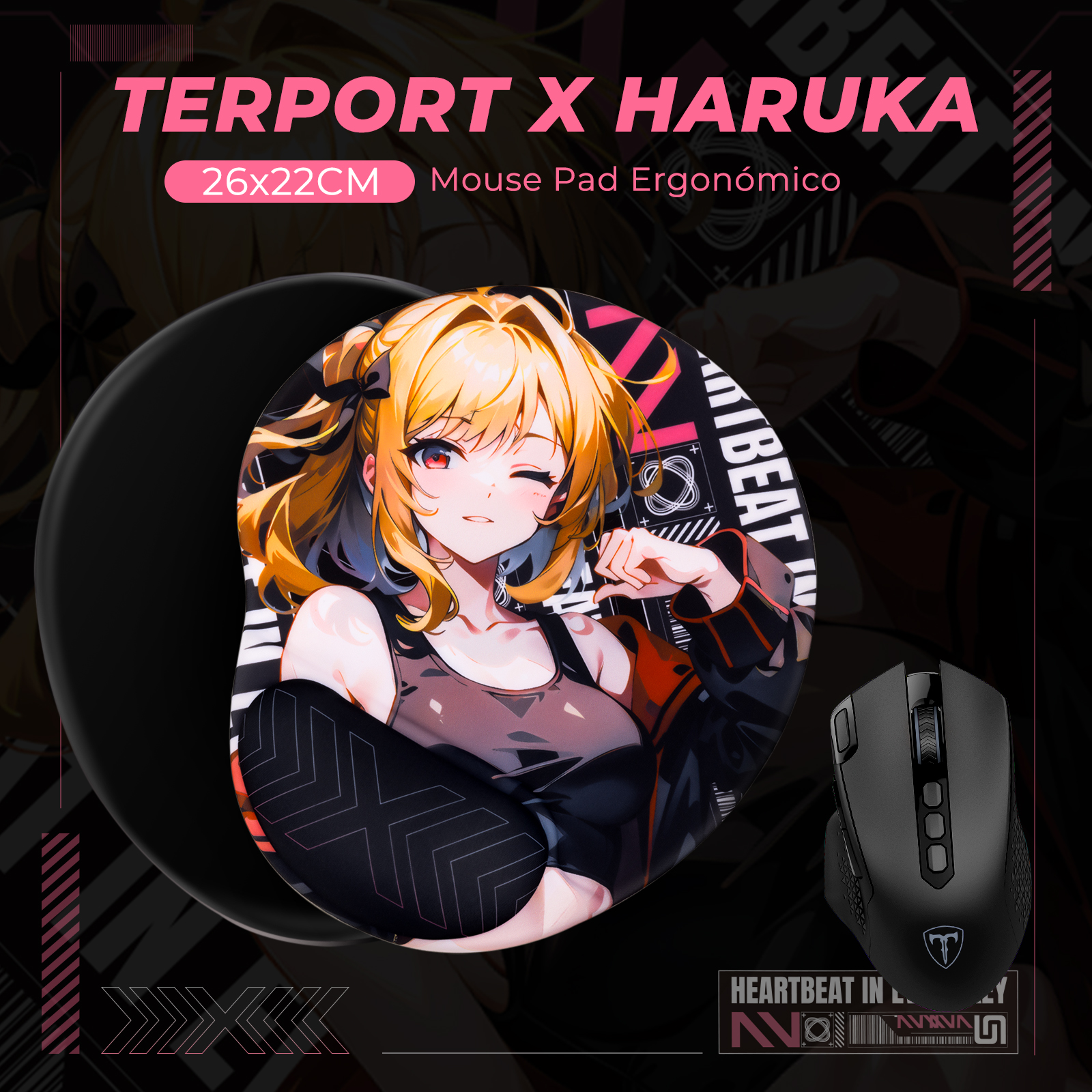 TERPORT X HARUKA Mouse Pad