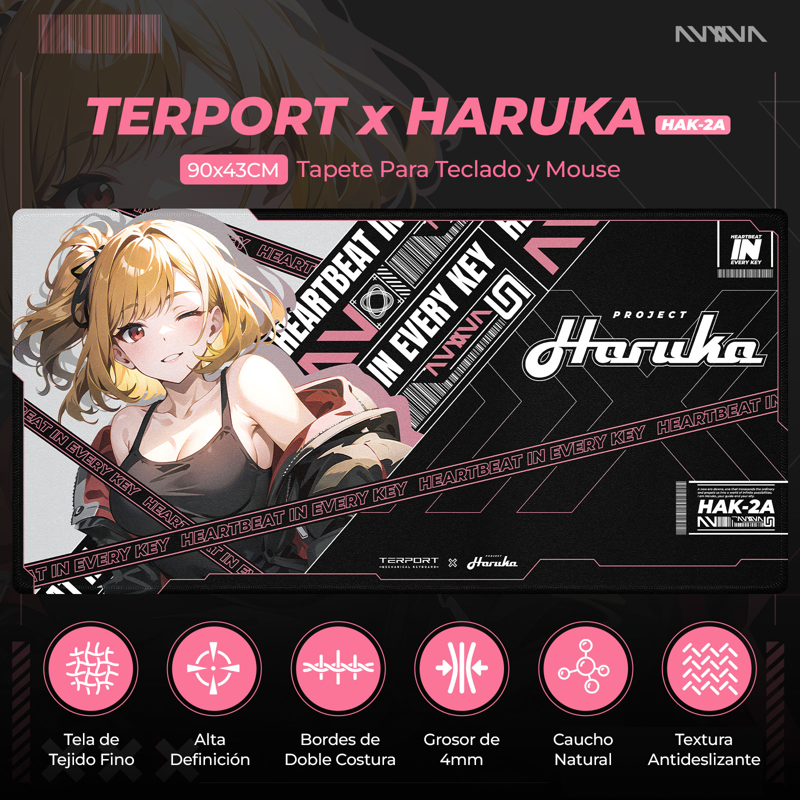 TERPORT X HARUKA Mouse Pad