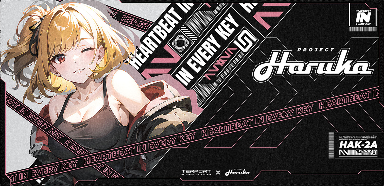 TERPORT X HARUKA Mouse Pad