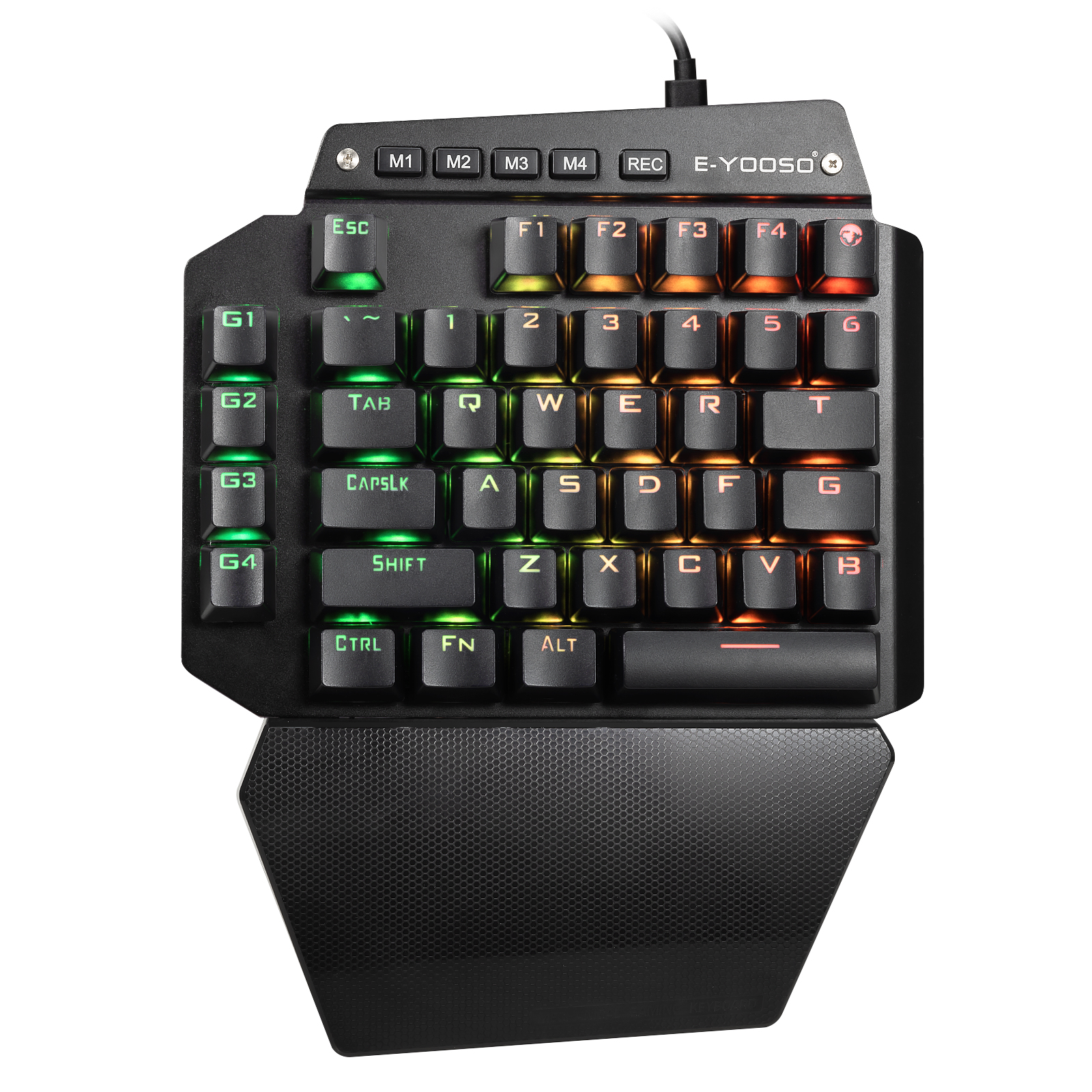 Teclado Mecánico Gamer de Una Mano con Macros y RGB