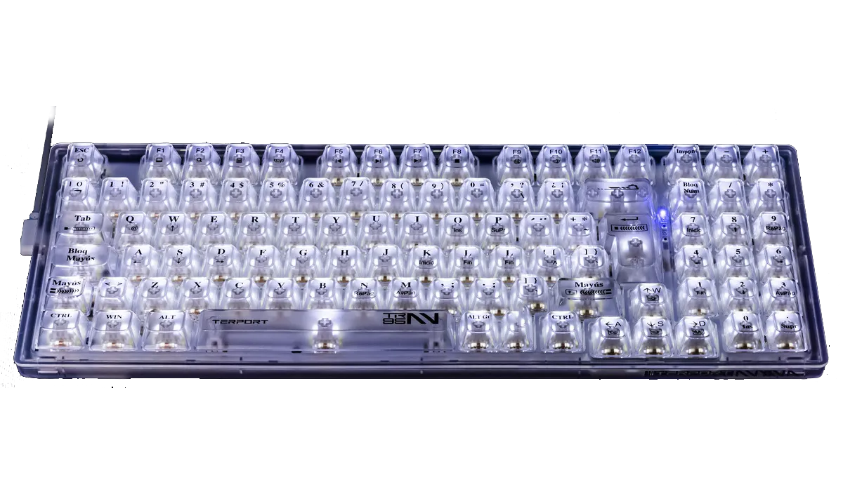 Teclado Mecánico Translúcido